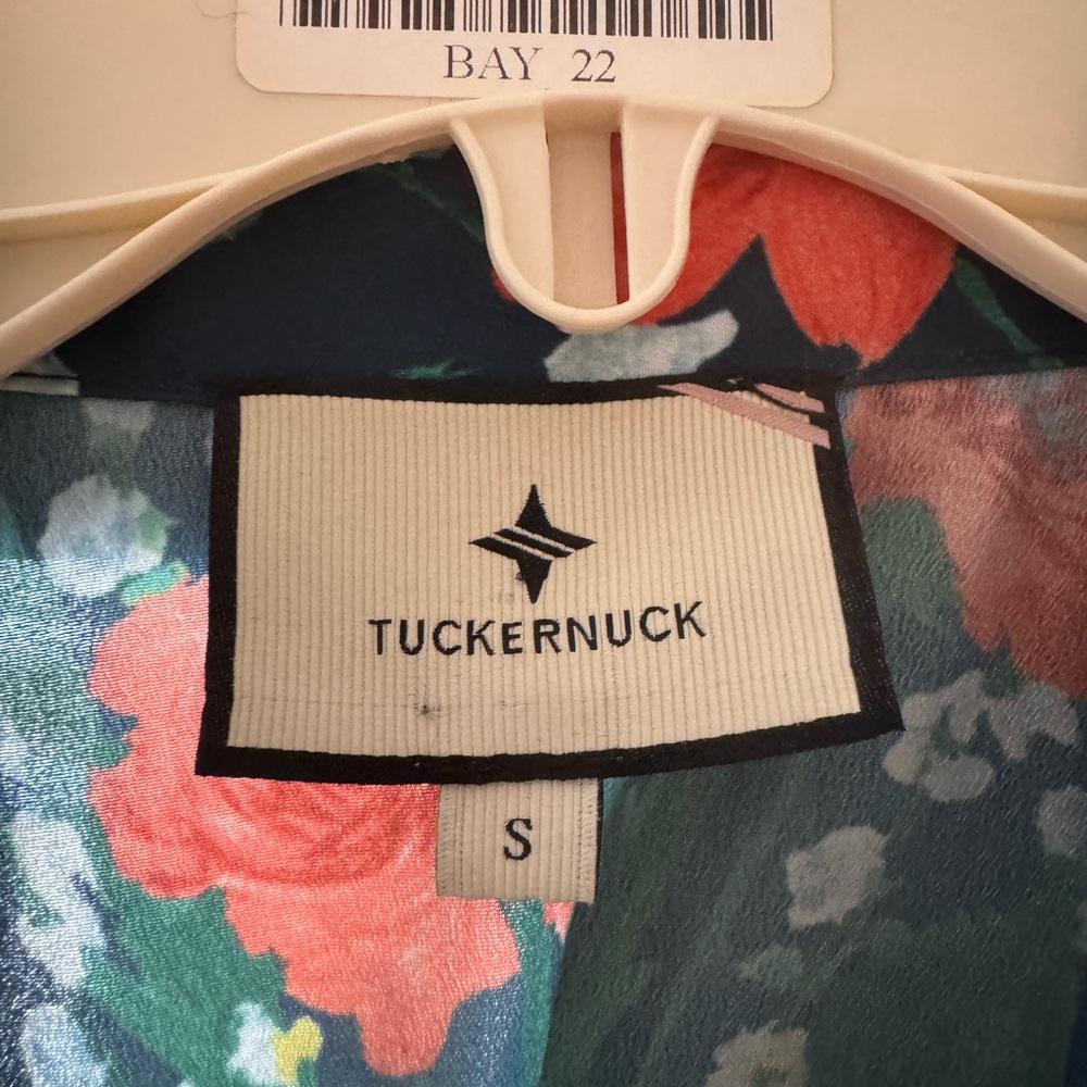 Tuckernuck Red and Green Casual Shirt with Button Down Style - Picture 2 of 5
